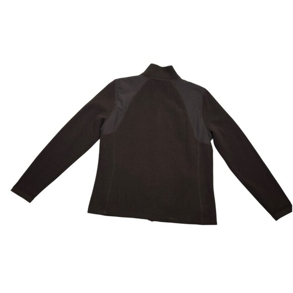 Lauren Active Ralph Lauren Jacket Womens Large Brown Full-Zip Turtleneck Collar - Picture 2 of 5